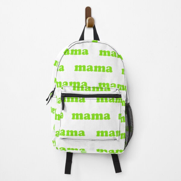 Item preview, Light green Mama Word Pattern designed and sold by patterniastudio.
