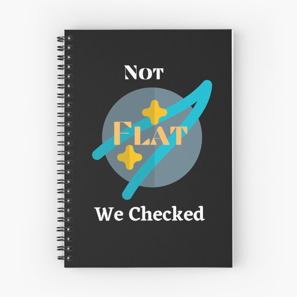 Item preview,  Not Flat We Checked designed and sold by yassminishop.