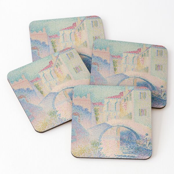 Item preview, Ponte Moro Rio Grimani by Henri Edmond Cross - Vintage Art designed and sold by RickE.