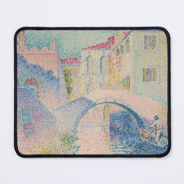 Item preview, Ponte Moro Rio Grimani by Henri Edmond Cross - Vintage Art designed and sold by RickE.