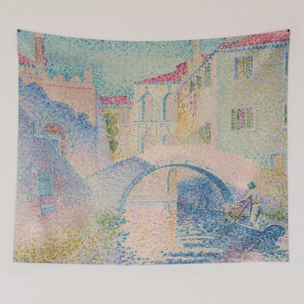 Item preview, Ponte Moro Rio Grimani by Henri Edmond Cross - Vintage Art designed and sold by RickE.