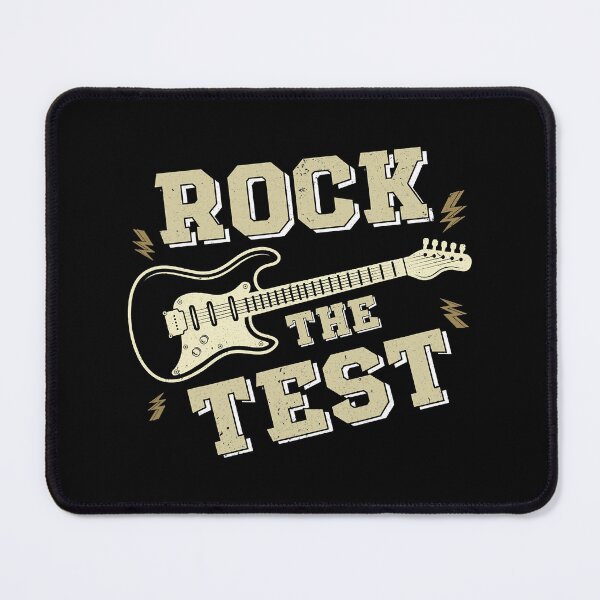 Item preview, Test Day Teacher Rock the Test Guitar Teacher Testing Day  designed and sold by walkerelijas.