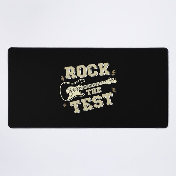 Item preview, Test Day Teacher Rock the Test Guitar Teacher Testing Day designed and sold by walkerelijas.