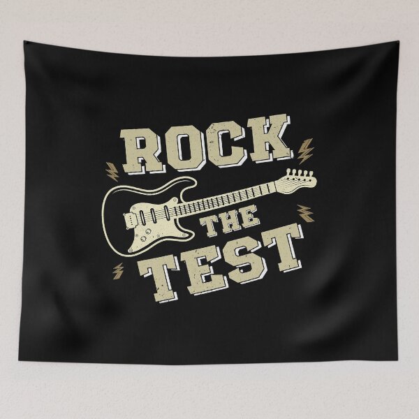 Item preview, Test Day Teacher Rock the Test Guitar Teacher Testing Day  designed and sold by walkerelijas.