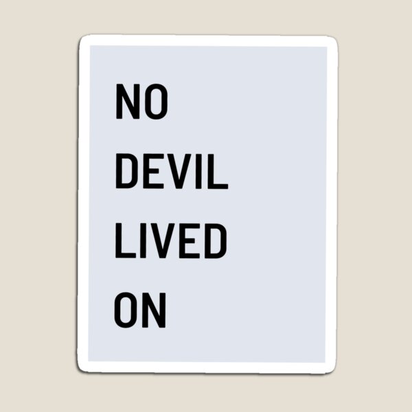 Item preview, Verivery Undercover Poster "No Devil Lived On"  designed and sold by sassysofia.
