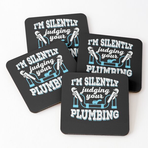 Item preview, I'm Silently Judging Your Plumbing Plumber Gift designed and sold by Marcid95.