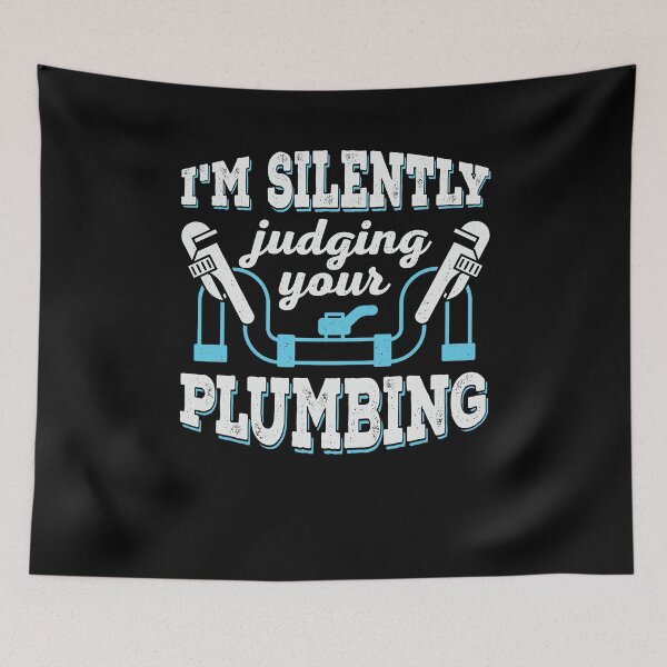 Item preview, I'm Silently Judging Your Plumbing Plumber Gift designed and sold by Marcid95.