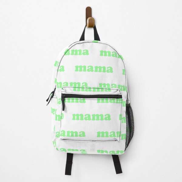 Item preview, Mint green Mama Word Pattern designed and sold by patterniastudio.
