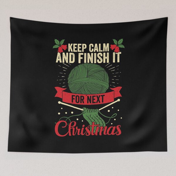 Item preview, Funny Knitting Lover Christmas Knitter Gift designed and sold by Marcid95.