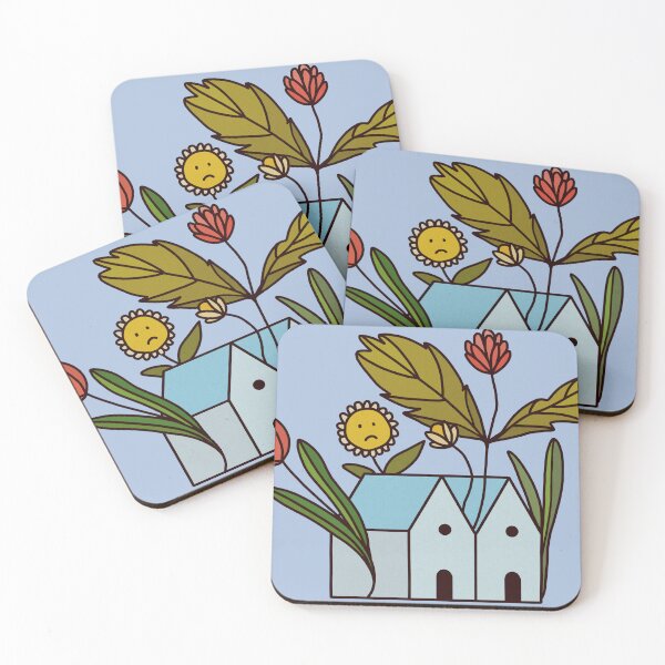 Item preview, Tiny Blue Houses designed and sold by Audrey Pearson.