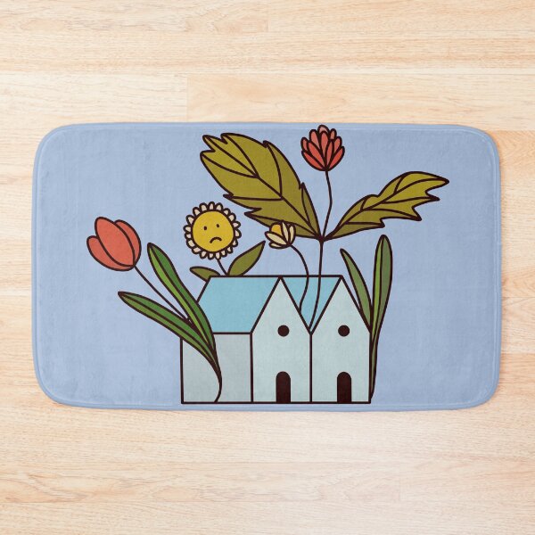 Item preview, Tiny Blue Houses designed and sold by Audrey Pearson.