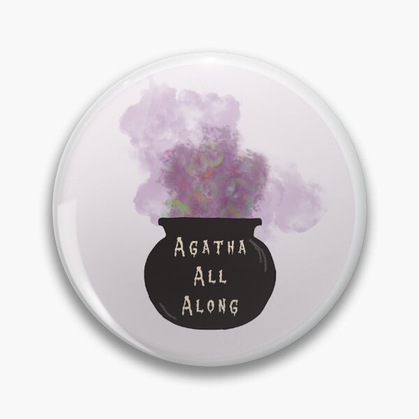 Item preview, Agatha All Along sticker magnet print  designed and sold by Sashaelledigart.