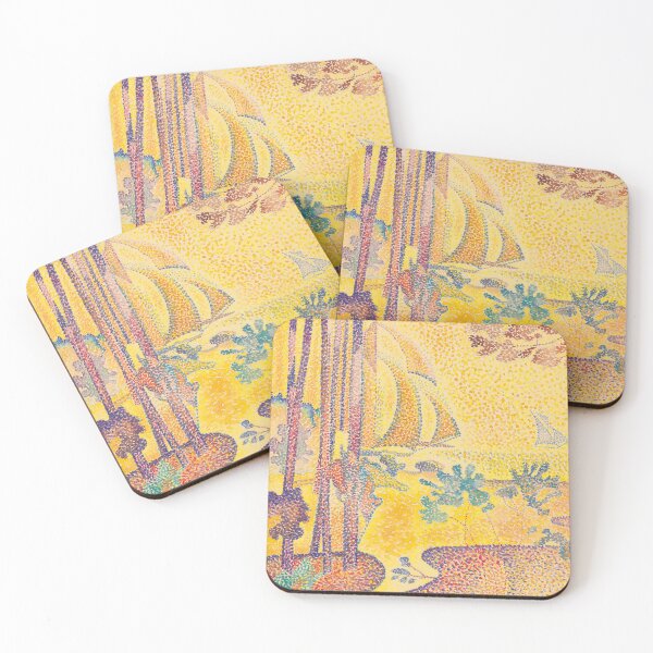 Item preview, Bord de Mer et Voiliers au Loin Etude Pour Lair du by Henri Edmond Cross - Vintage Art designed and sold by RickE.