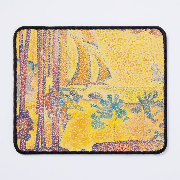 Item preview, Bord de Mer et Voiliers au Loin Etude Pour Lair du by Henri Edmond Cross - Vintage Art designed and sold by RickE.