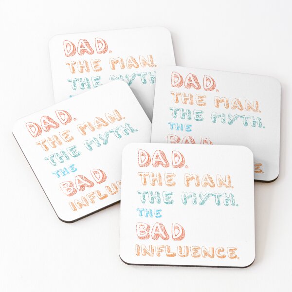 Item preview, Dad The Man The Myth The Bad Influence - Gift for Father's Day - Father's Day Party designed and sold by zicutza.