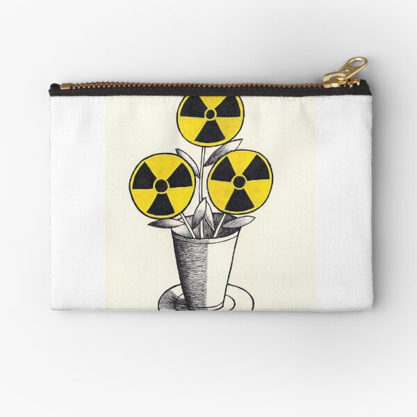 "The Flower of Evil" Zipper Pouch
