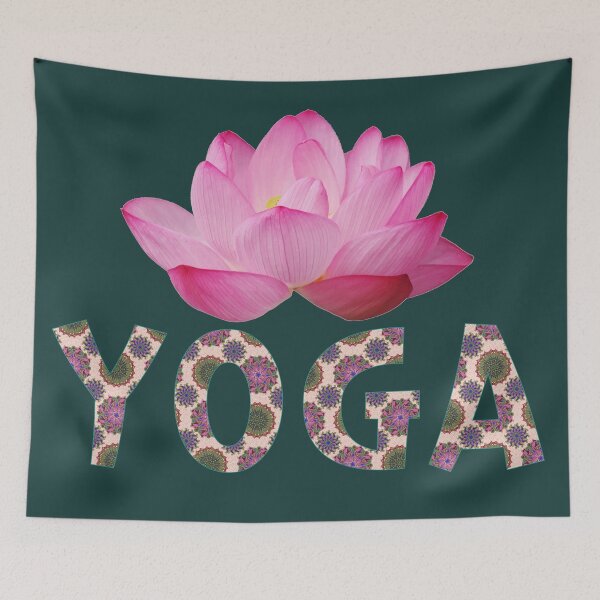 Item preview, Yoga Lotus designed and sold by DeepTreeArts.