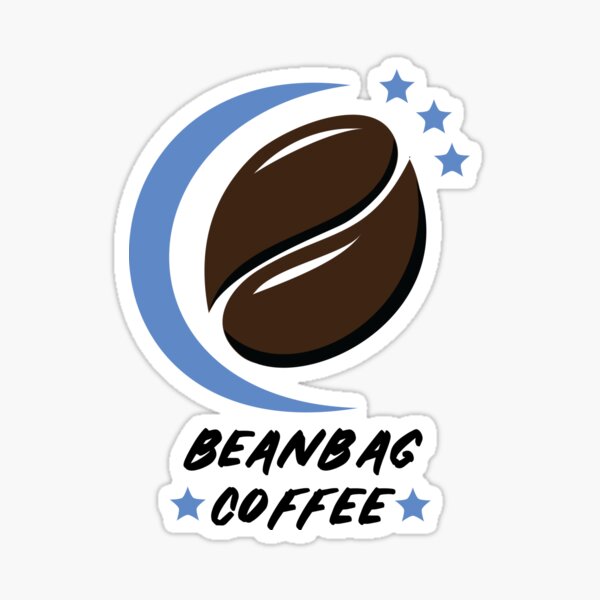 BeanBag Coffee Sticker