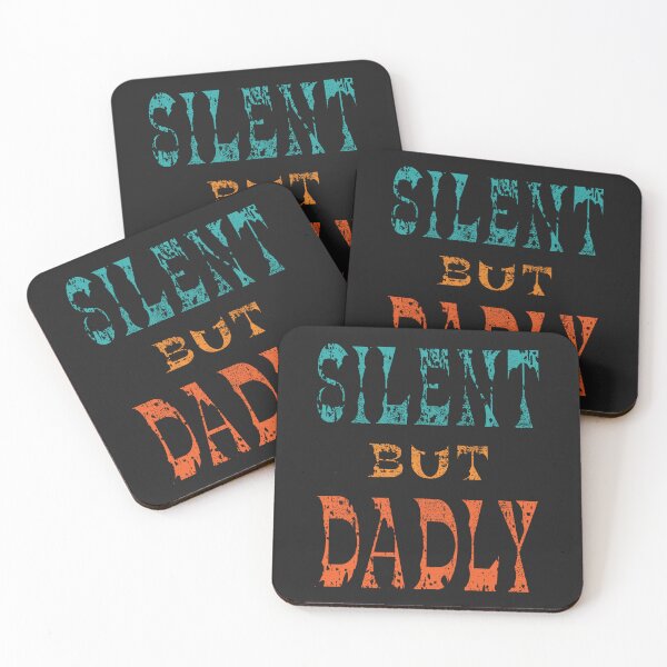 Item preview, Silent but Dadly - Gift for Father's Day - Father's Day Party designed and sold by zicutza.