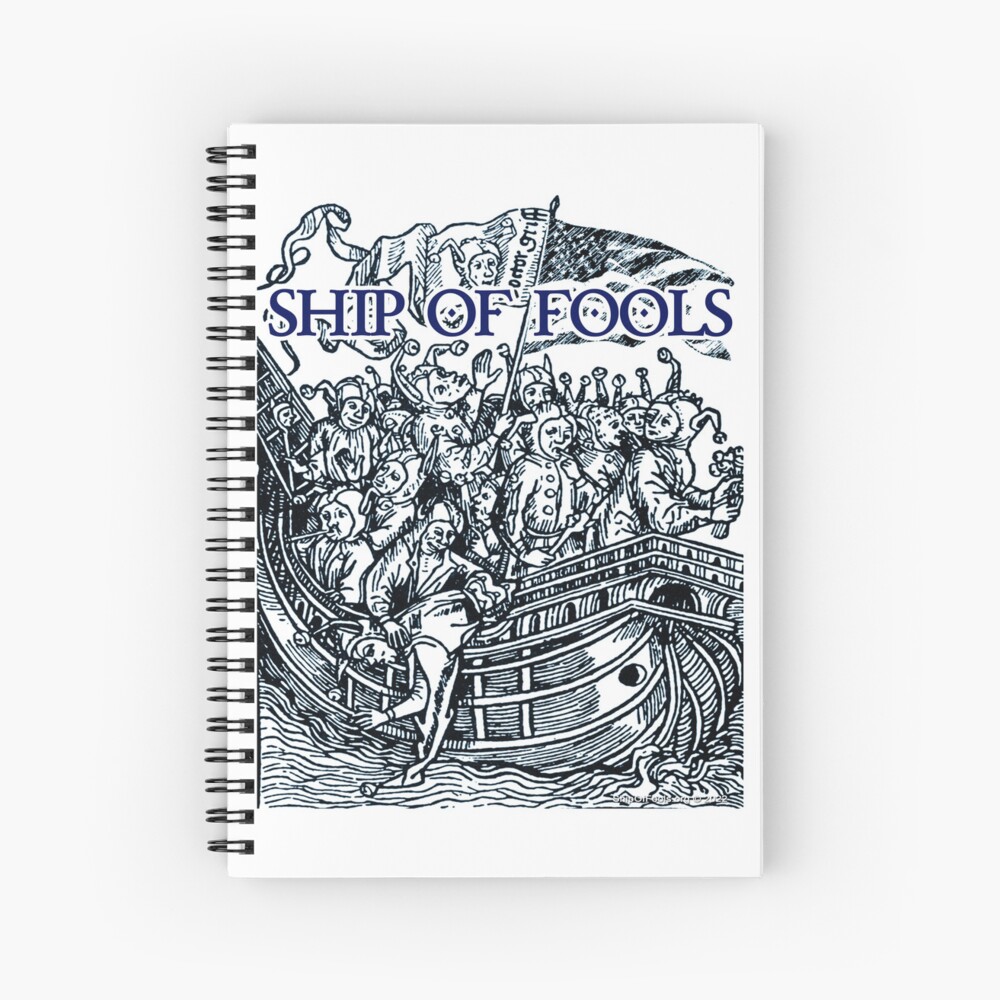 Item preview, Spiral Notebook designed and sold by ShipOfFools.