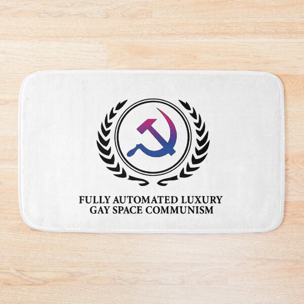 Item preview, FULLY AUTOMATED LUXURY GAY SPACE COMMUNISM (BISEXUAL EDITION) designed and sold by AlexisStrange.