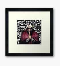 Rick Ross' Album "Rather you than me" | All products Framed Print