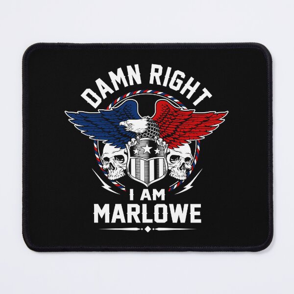 Item preview, Marlowe Name T Shirt - Damn Right I Am Marlowe Gift Item Tee designed and sold by lanawalton.