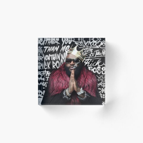 Rick Ross' Album "Rather you than me" | All products Acrylic Block