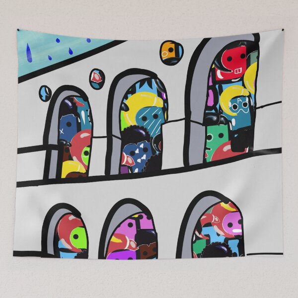 Item preview, it rained in the arches of lapa by Rio-psychedelic designed and sold by psychedelic-Rio.
