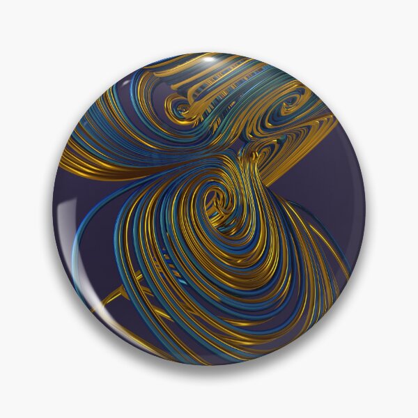 Item preview, 3D Four Wing Chaotic Attractor , [the butterfly effect].(Metallic) designed and sold by thinkeccel.