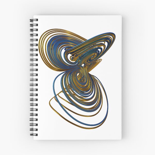 Item preview, 3D Four Wing Chaotic Attractor , [the butterfly effect].(Metallic) designed and sold by thinkeccel.
