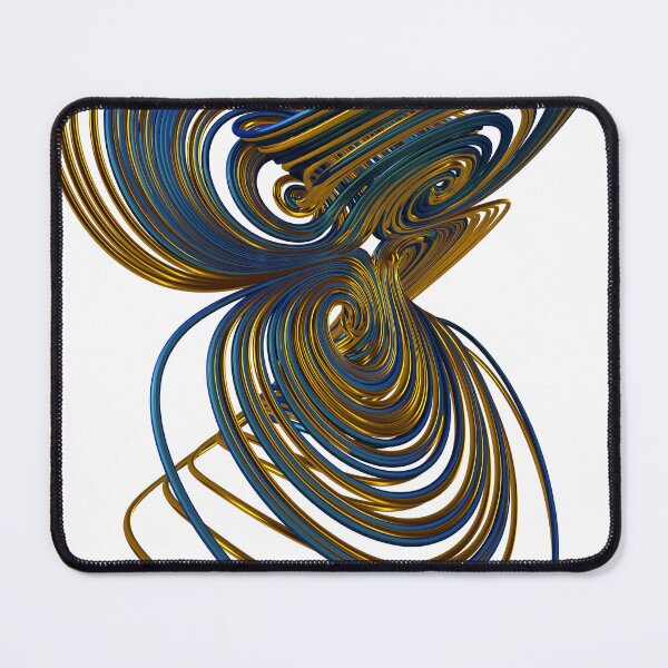 Item preview, 3D Four Wing Chaotic Attractor , [the butterfly effect].(Metallic) designed and sold by thinkeccel.