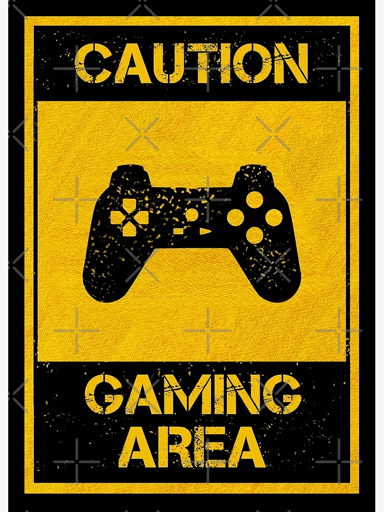 Comprar Póster Puerta Gameration Gaming Caution Online