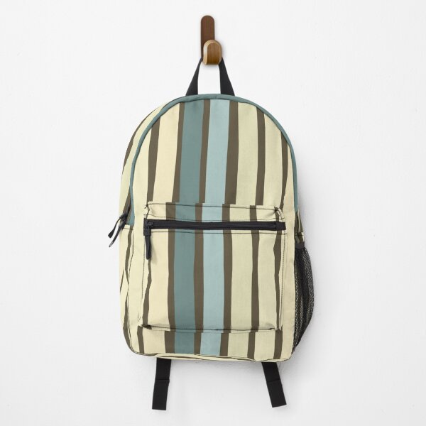 Item preview, Hand Striped Modern Pattern in Earth Tone Colors designed and sold by Deutschic.