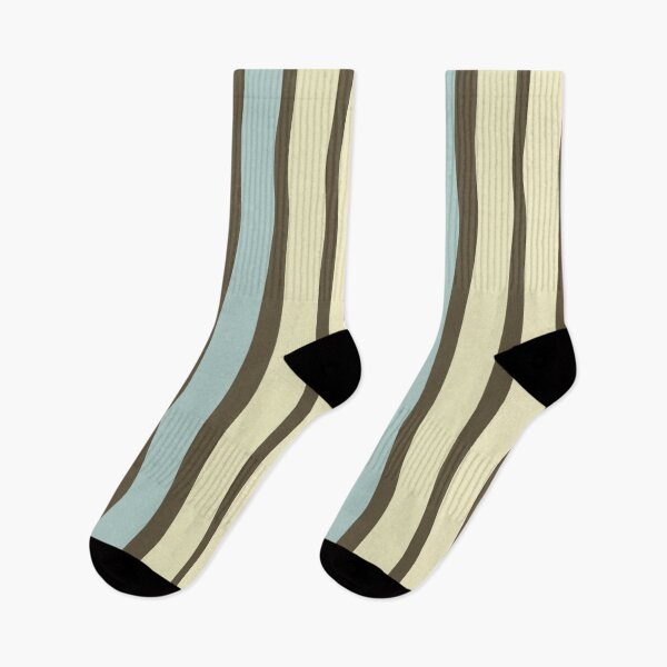 Item preview, Hand Striped Modern Pattern in Earth Tone Colors designed and sold by Deutschic.