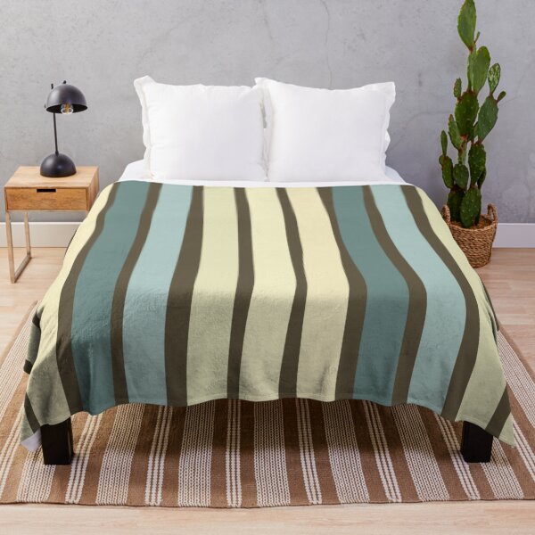 Item preview, Hand Striped Modern Pattern in Earth Tone Colors designed and sold by Deutschic.