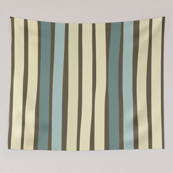 Item preview, Hand Striped Modern Pattern in Earth Tone Colors designed and sold by Deutschic.