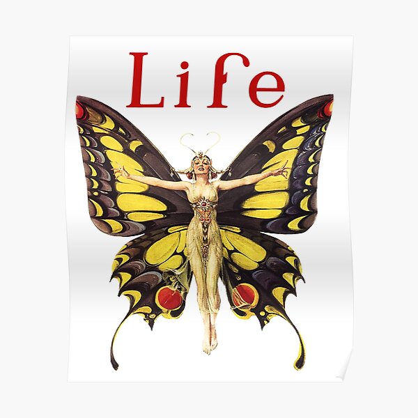 Vintage Life Cover Magazine Poster