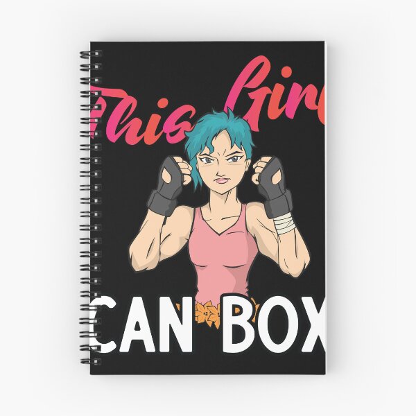 Item preview, This Girl can Box Quote Vintage Boxer Boxing Gloves Design  designed and sold by Rzelemenz.