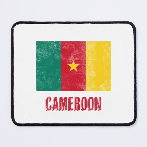 Item preview, Flag of Cameroon "Grunge" look. designed and sold by KTSubz Faith & Fun Designs.