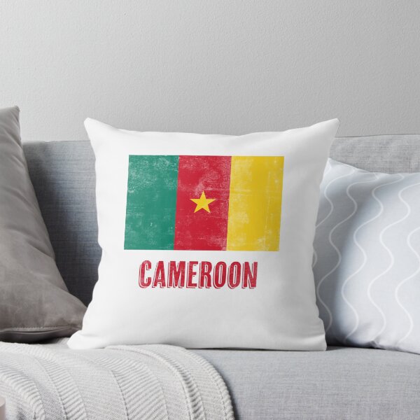 Item preview, Flag of Cameroon "Grunge" look. designed and sold by KTSubz Faith & Fun Designs.