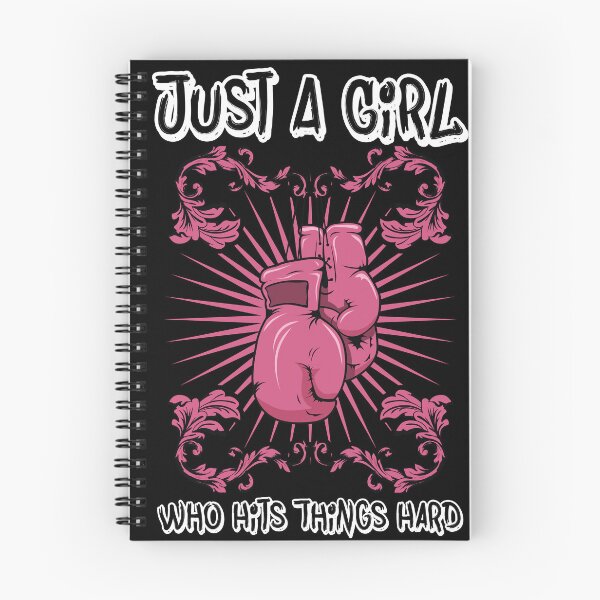 Item preview, Just a Girl who hit things Hard Vintage Boxer Boxing Gloves  designed and sold by Rzelemenz.