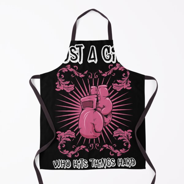 Item preview, Just a Girl who hit things Hard Vintage Boxer Boxing Gloves designed and sold by Rzelemenz.