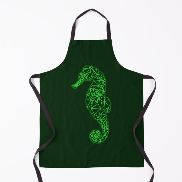 Item preview, Caballito de mar verde triangular designed and sold by Kycia.
