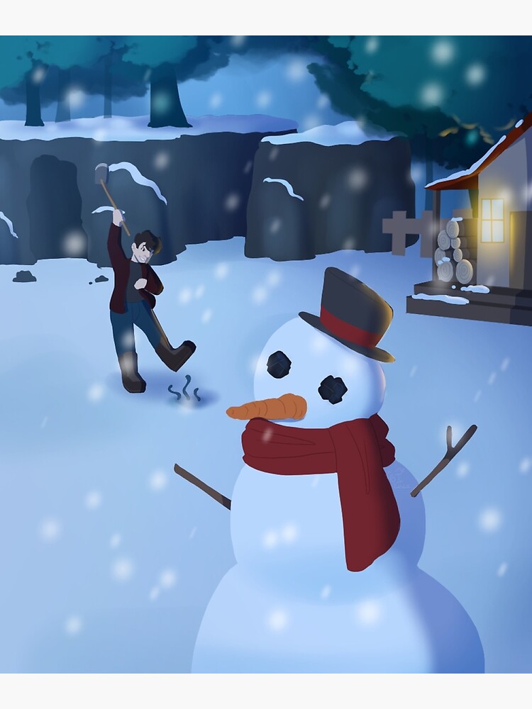 "Stardew Valley - Winter Print" Poster by BemusedIllusion | Redbubble