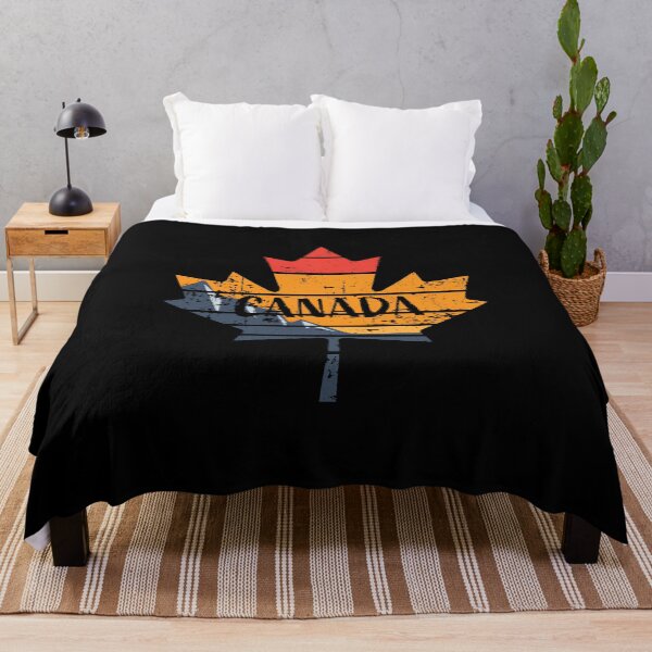 Item preview, Canada Retro Sunset Vintage Distressed Style Canadian Pride Design designed and sold by hobrath.