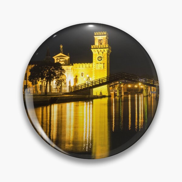 Item preview, Venice Italy Golden Midnight - Venetian Arsenal Arsenale di Venezia  designed and sold by Georgia Mizuleva.