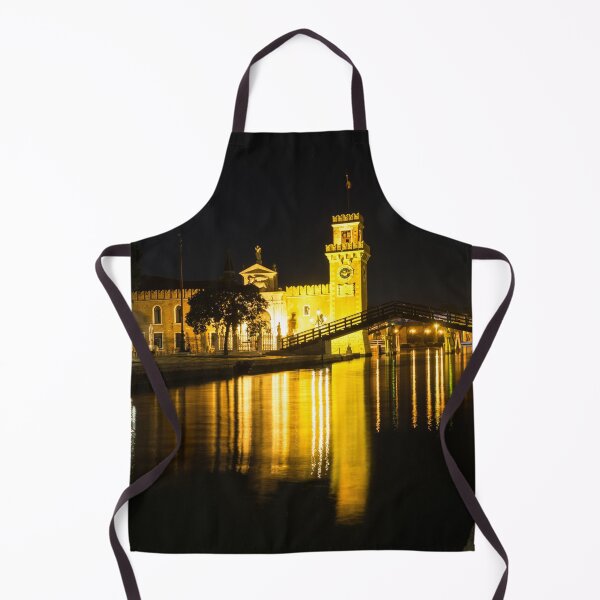Item preview, Venice Italy Golden Midnight - Venetian Arsenal Arsenale di Venezia designed and sold by Georgia Mizuleva.