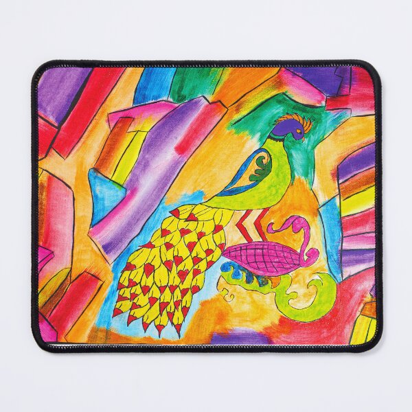 Item preview, Colorful peacock designed and sold by Fpaintingart.