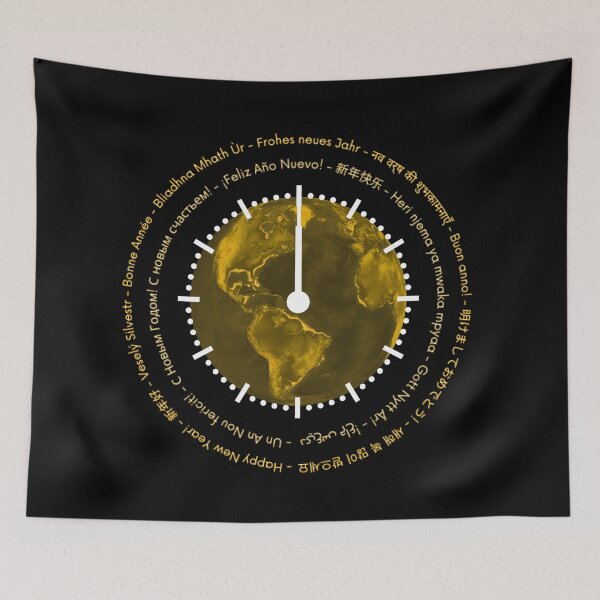 Item preview, Happy New Year! Around the World designed and sold by DigitalArtist19.